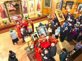 Приход храма святой великомученицы Варвары Рахья отметил свой престольный праздник